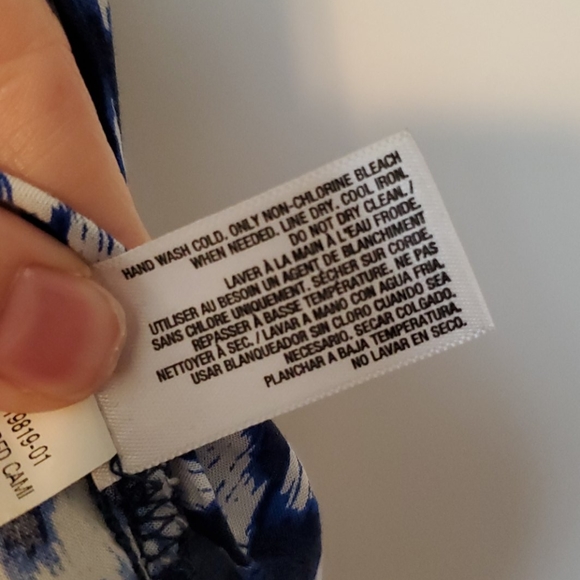 Old Navy Blue Tank Top Small - Picture 8 of 8